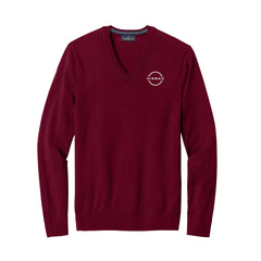 Gray Daniels Auto Family - Brooks Brothers® Washable Merino V-Neck Sweater