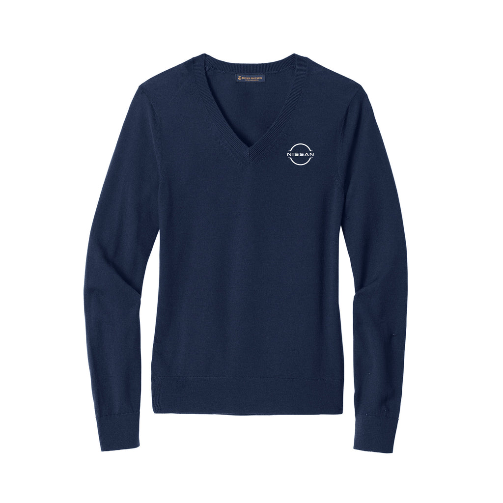 Gray Daniels Auto Family - Brooks Brothers® Women’s Washable Merino V-Neck Sweater