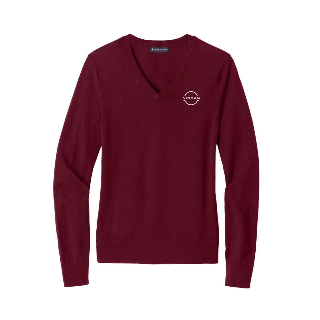 Gray Daniels Auto Family - Brooks Brothers® Women’s Washable Merino V-Neck Sweater