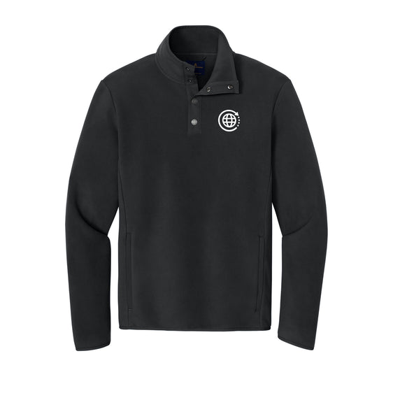 Mobile Repair Solutions - Brooks Brothers® Fleece 1/4-Snap Neck