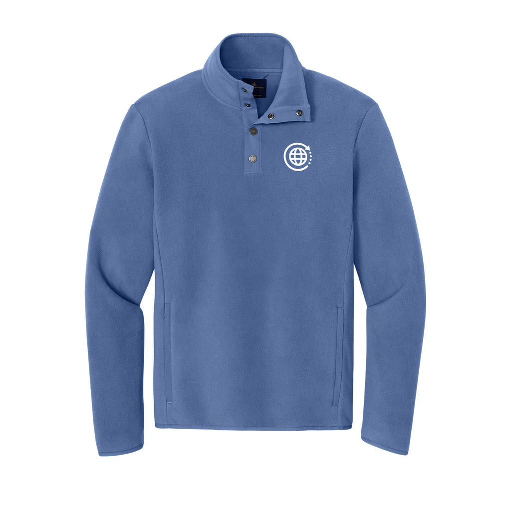 Mobile Repair Solutions - Brooks Brothers® Fleece 1/4-Snap Neck
