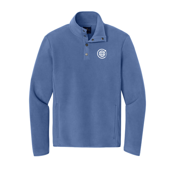 Mobile Repair Solutions - Brooks Brothers® Fleece 1/4-Snap Neck
