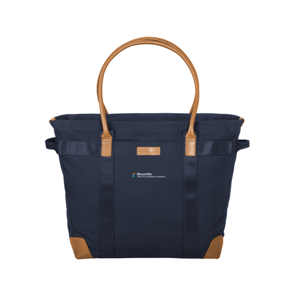 Bloom Life Wealth & Business Planning - Brooks Brothers® Wells Laptop Tote