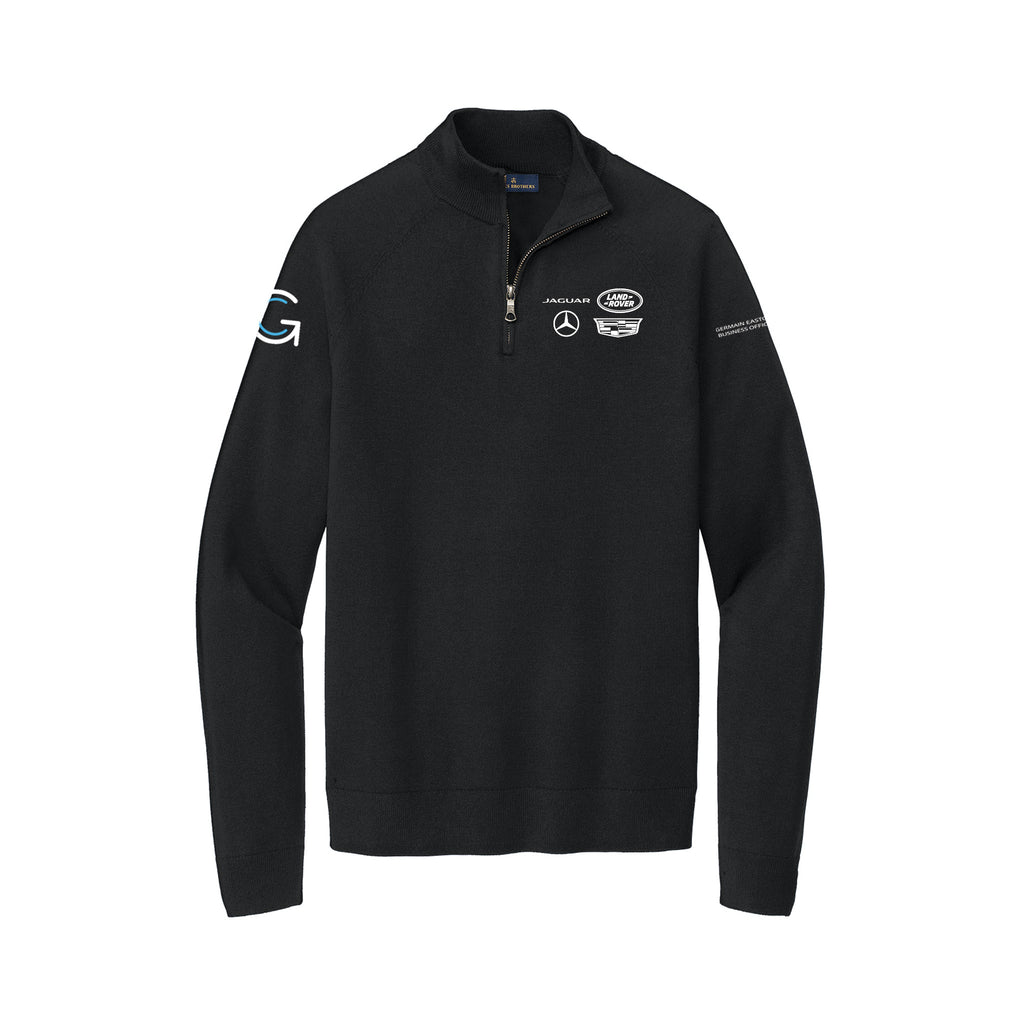 Germain Easton Business Office - Brooks Brothers® Cotton Stretch 1/4-Zip Sweater