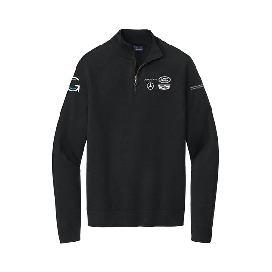 Germain Easton Business Office - Brooks Brothers® Cotton Stretch 1/4-Zip Sweater