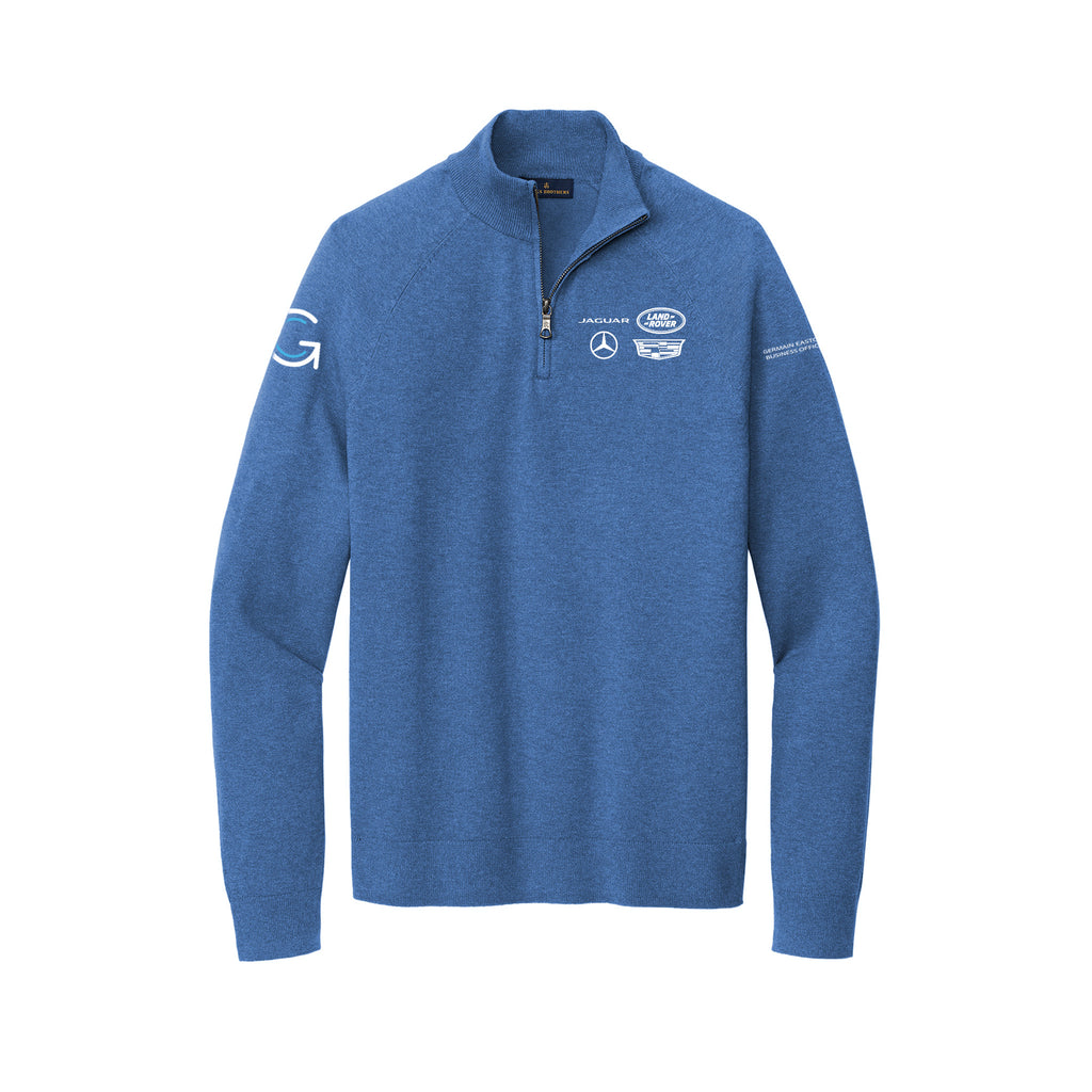 Germain Easton Business Office - Brooks Brothers® Cotton Stretch 1/4-Zip Sweater