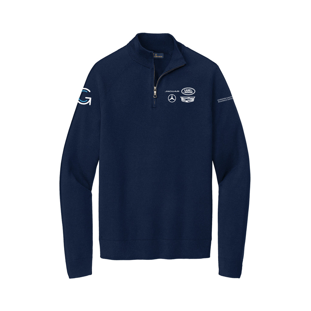 Germain Easton Business Office - Brooks Brothers® Cotton Stretch 1/4-Zip Sweater