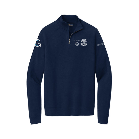 Germain Easton Business Office - Brooks Brothers® Cotton Stretch 1/4-Zip Sweater