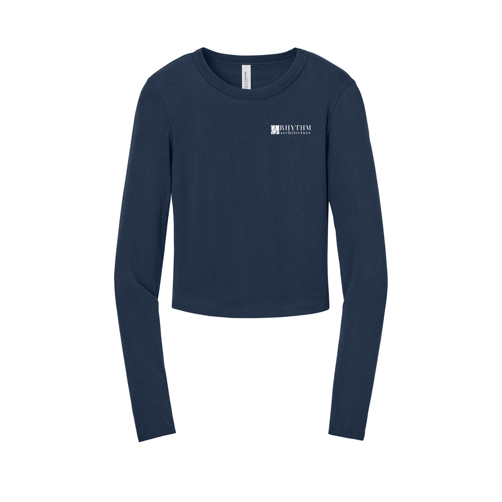 Rhythm Architecture - BELLA+CANVAS® Women’s Micro Rib Long Sleeve Baby Tee