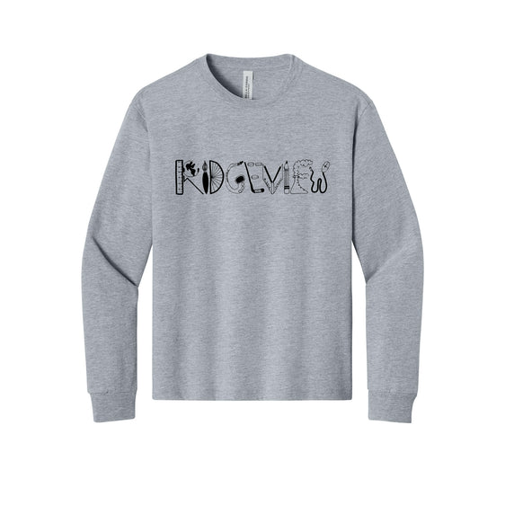 Ridgeview Middle School - BELLA+CANVAS® Youth 6-Ounce Heavyweight Long Sleeve Tee
