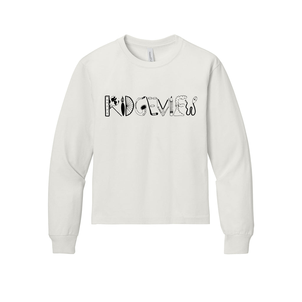 Ridgeview Middle School - BELLA+CANVAS® Youth 6-Ounce Heavyweight Long Sleeve Tee