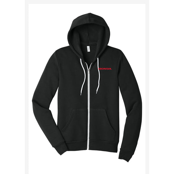 Honda of America - BELLA+CANVAS® Unisex Sponge Fleece Full-Zip Hoodie