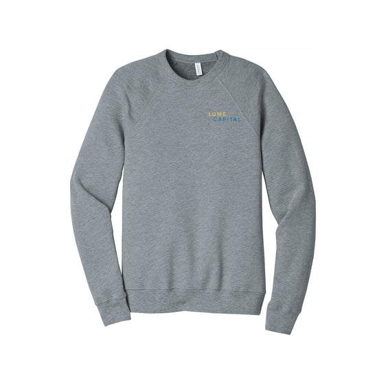 Lume Capital - BELLA+CANVAS ® Unisex Sponge Fleece Raglan Sweatshirt