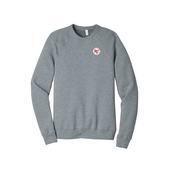 County Engineers of Ohio - BELLA+CANVAS ® Unisex Sponge Fleece Raglan Sweatshirt