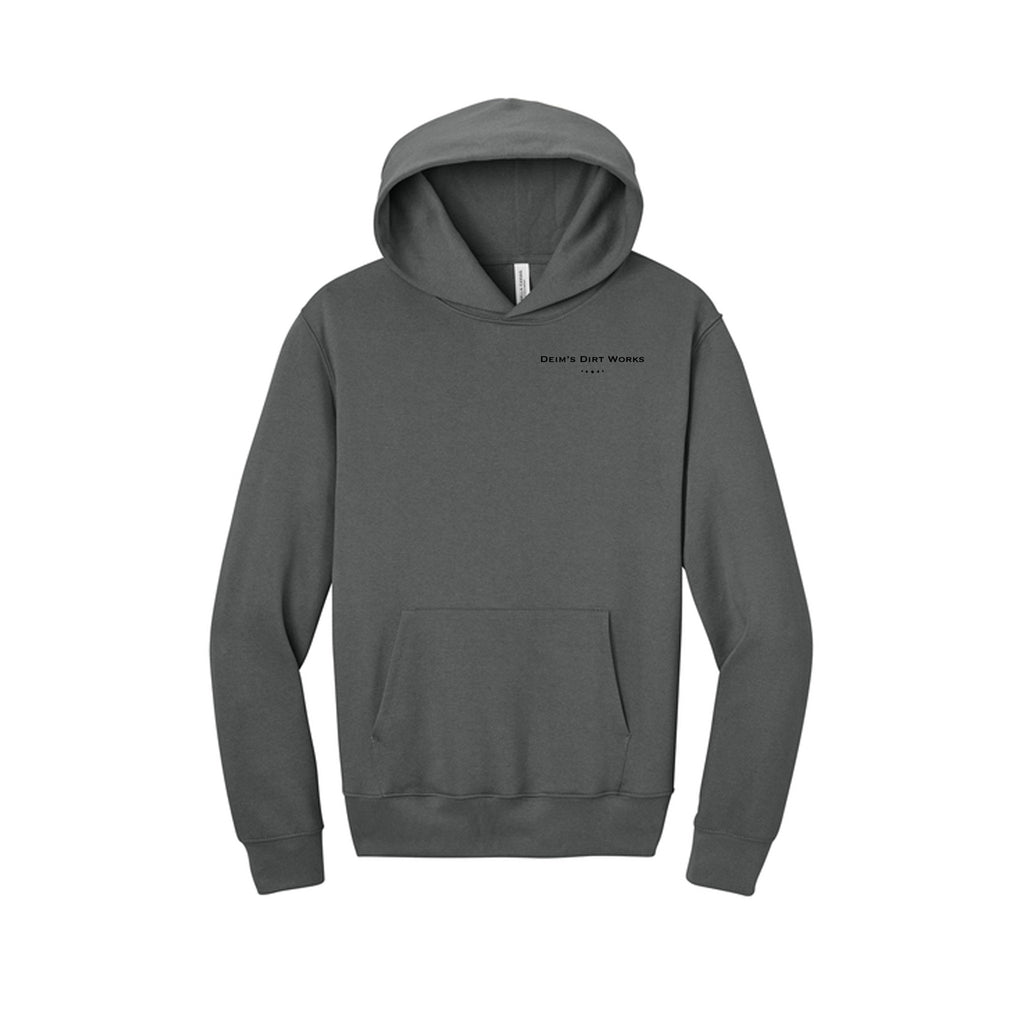 Deim's Dirt Works - BELLA+CANVAS® Unisex 10-Ounce Heavyweight Pullover Hoodie