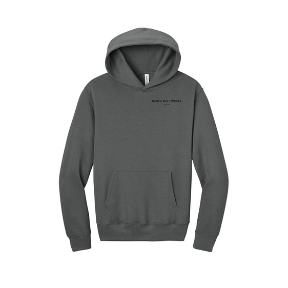 Deim's Dirt Works - BELLA+CANVAS® Unisex 10-Ounce Heavyweight Pullover Hoodie