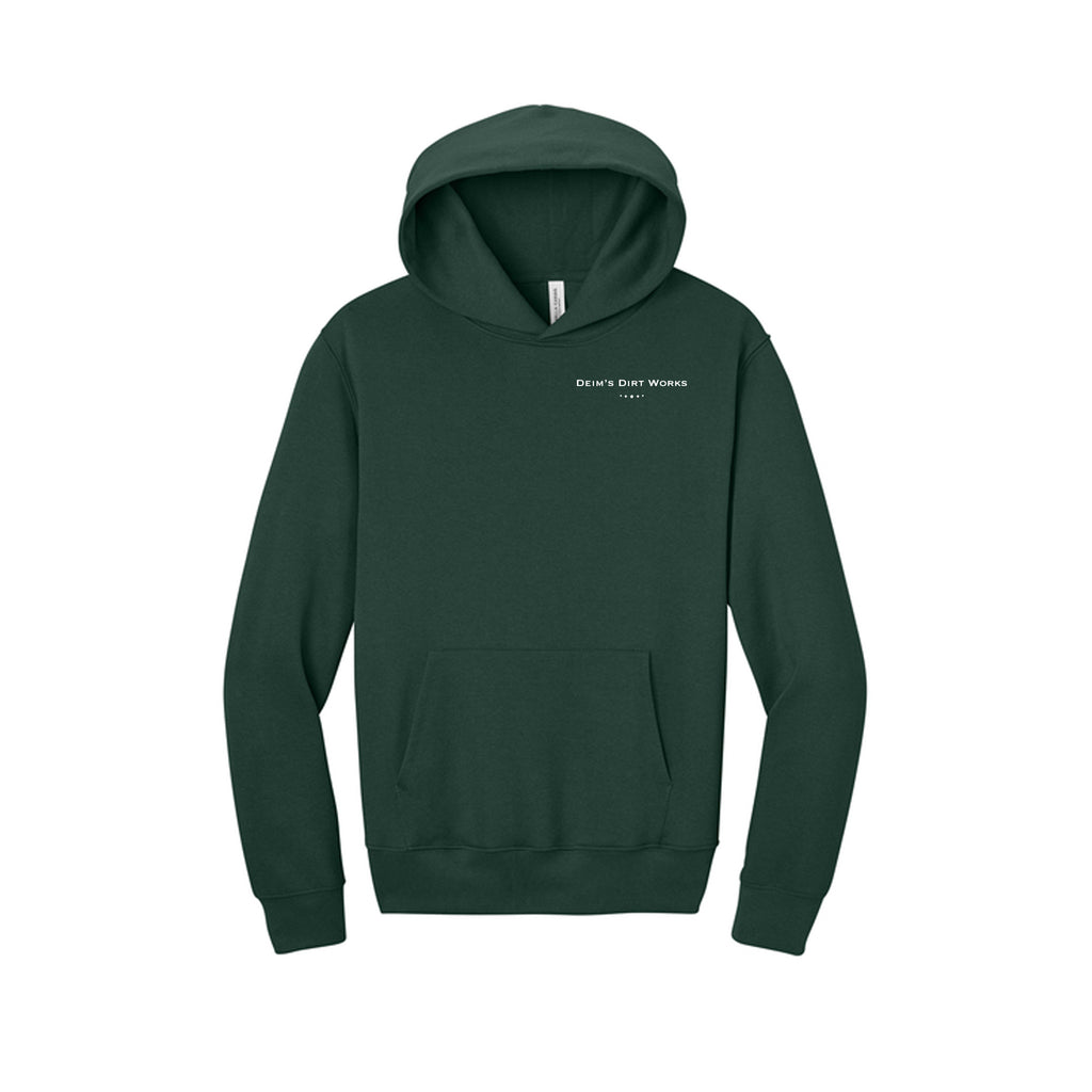 Deim's Dirt Works - BELLA+CANVAS® Unisex 10-Ounce Heavyweight Pullover Hoodie