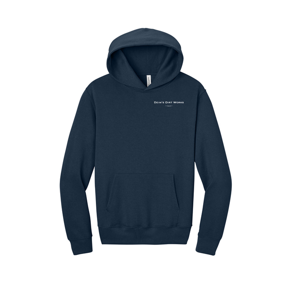 Deim's Dirt Works - BELLA+CANVAS® Unisex 10-Ounce Heavyweight Pullover Hoodie