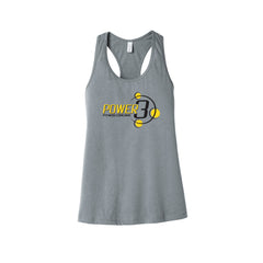 Power 3 - BELLA+CANVAS ® Women’s Jersey Racerback Tank