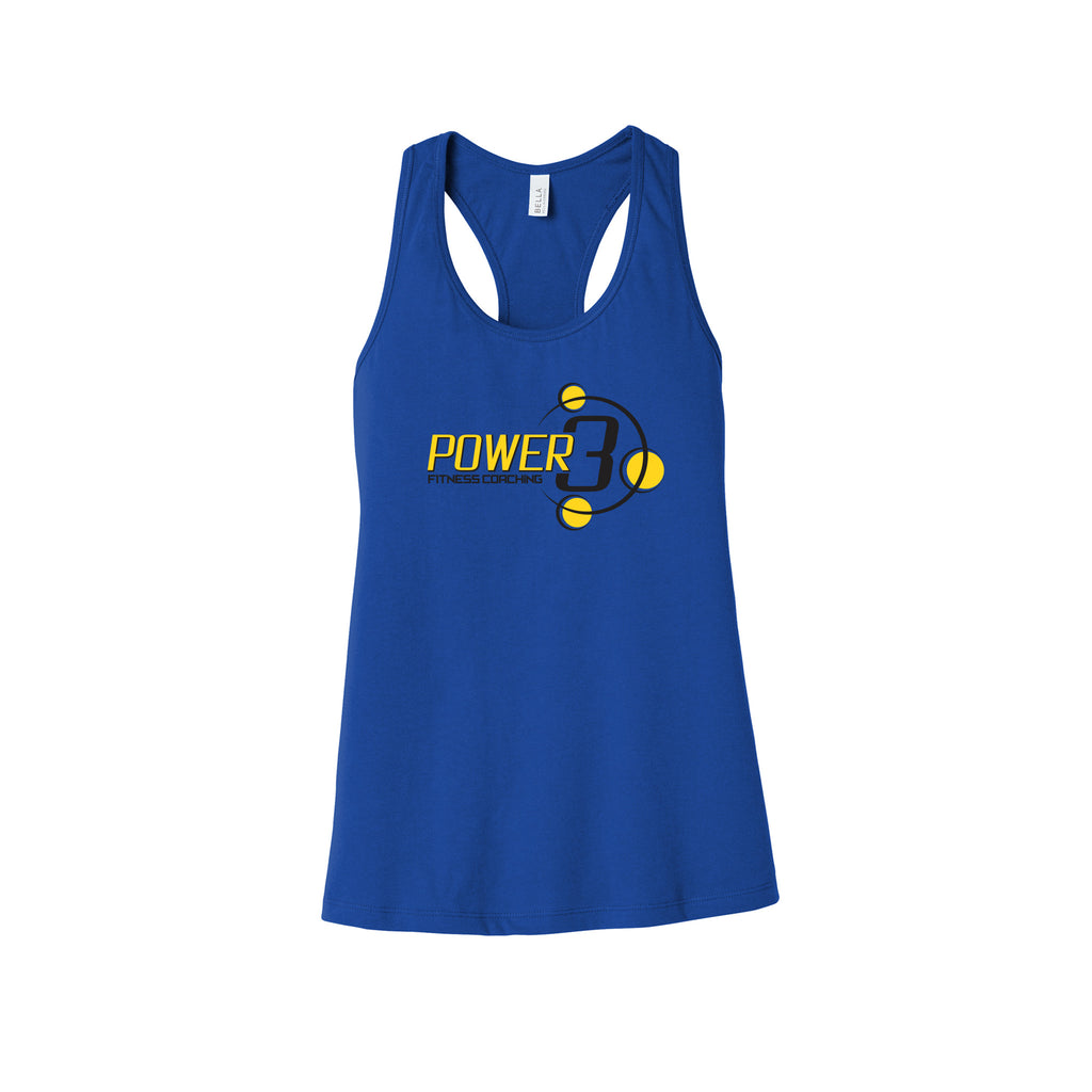 Power 3 - BELLA+CANVAS ® Women’s Jersey Racerback Tank
