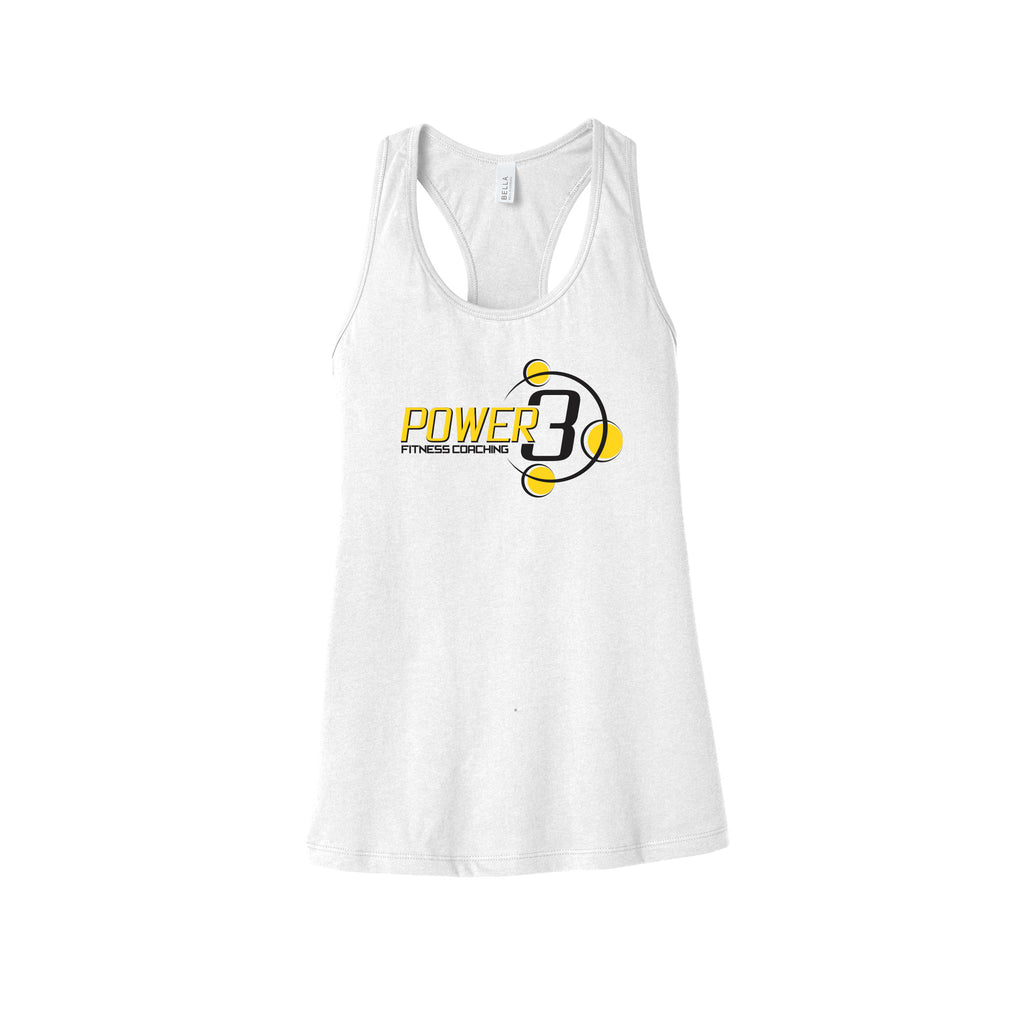 Power 3 - BELLA+CANVAS ® Women’s Jersey Racerback Tank