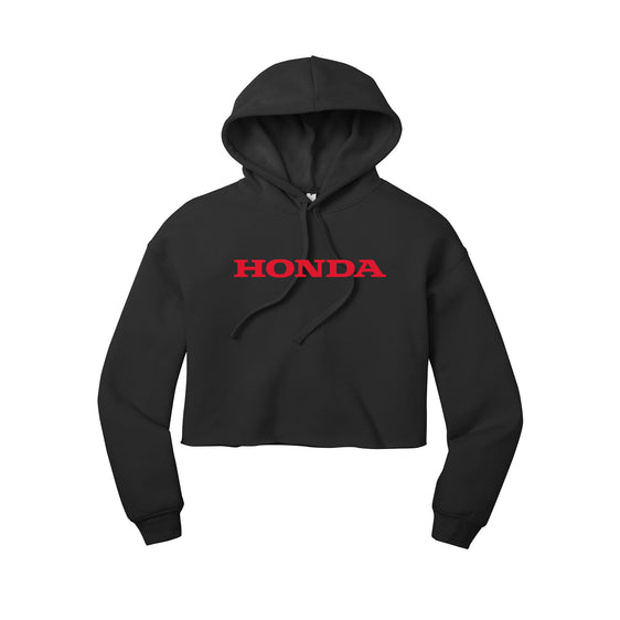 Honda of America - BELLA+CANVAS® Women’s Sponge Fleece Cropped Fleece Hoodie