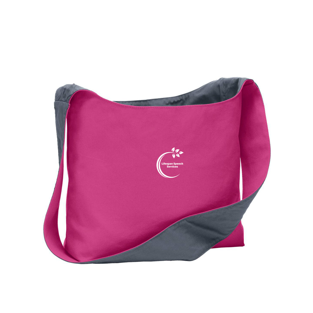 Lifespan Speech - Port Authority® Cotton Canvas Sling Bag