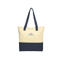 Blend of Gems - Port Authority® Colorblock Cotton Tote