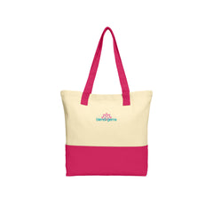 Blend of Gems - Port Authority® Colorblock Cotton Tote