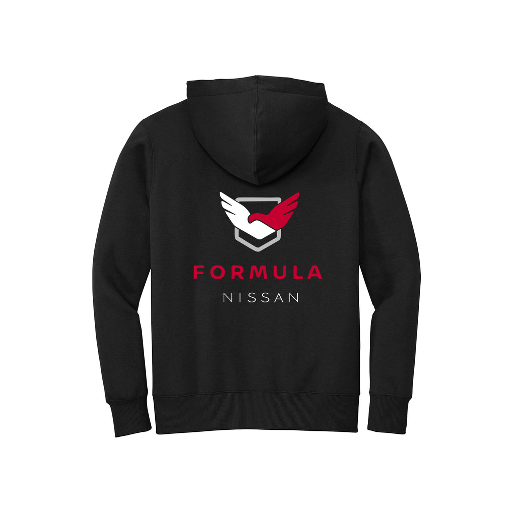 Formula Nissan - District® Perfect Weight® Fleece Hoodie - FRONT & BACK