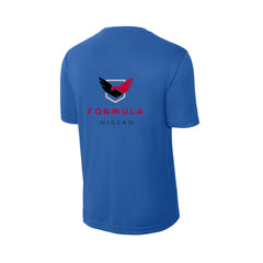 Formula Nissan - Sport-Tek® PosiCharge® Competitor™ Tee - FRONT & BACK