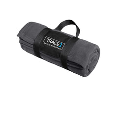 Trace3 Data & Analytics - Port Authority® Fleece Blanket with Carrying Strap