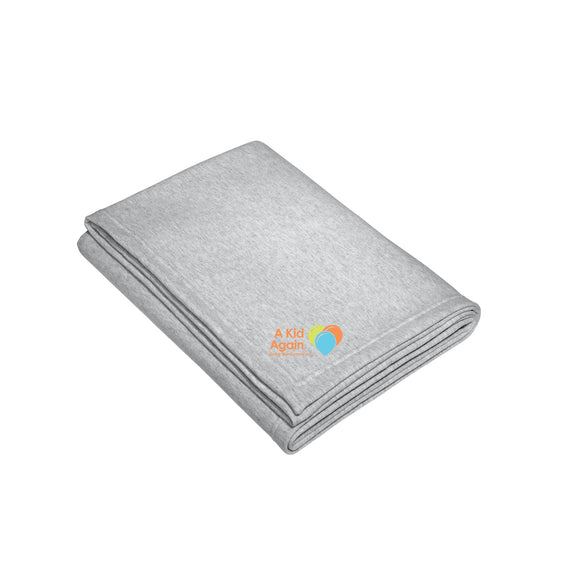 A Kid Again - Port & Co™ Core Fleece Sweatshirt Blanket