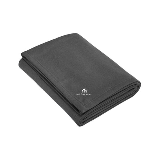 M/I Financial - Port & Co™ Oversized Core Fleece Sweatshirt Blanket