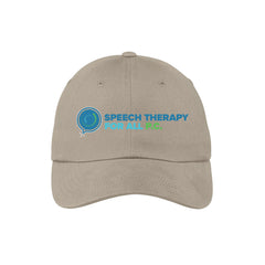 Speech Therapy For All - Port Authority® Brushed Twill Cap