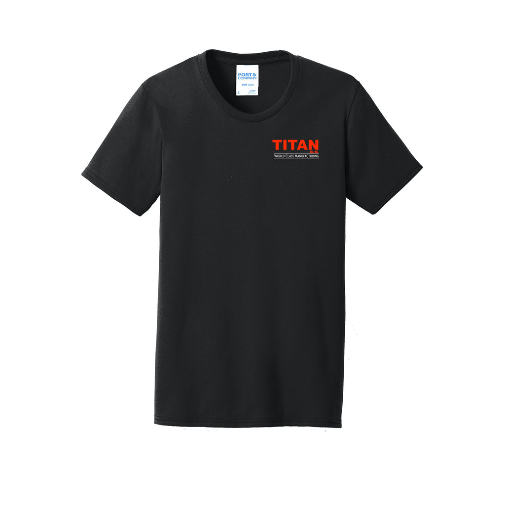 Titan USA - Port & Company® Women's Core Blend Tee
