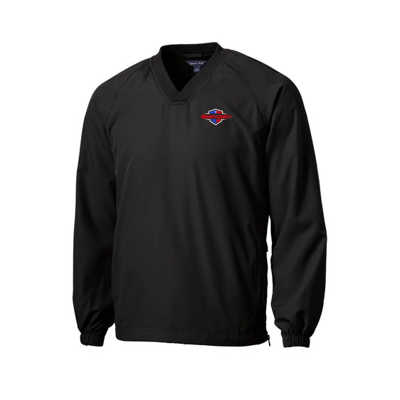American Air - Sport-Tek® V-Neck Raglan Wind Shirt