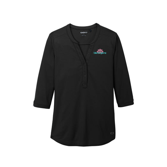 Blend of Gems - OGIO ® Ladies Jewel Henley