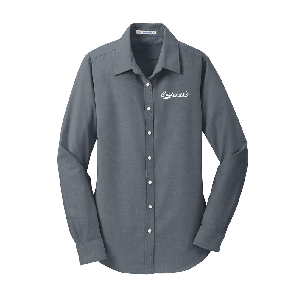 Carfagnas Catering - Port Authority® Women's SuperPro™ Oxford Shirt