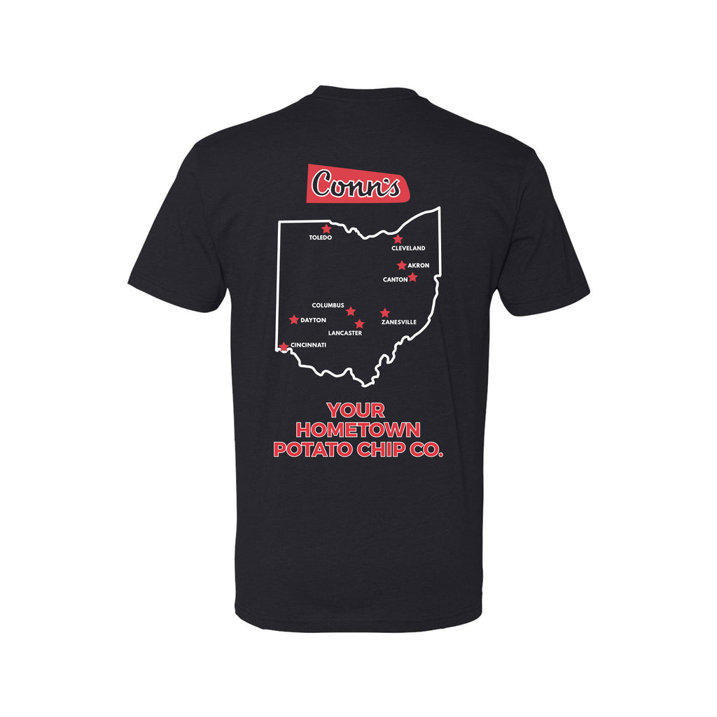 Conns - Next Level - Black CVC T-Shirt