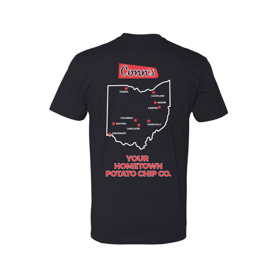 Conns - Next Level - Black CVC T-Shirt