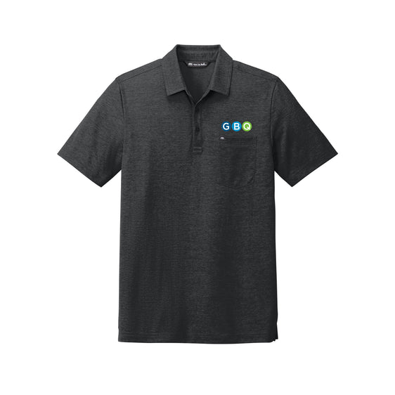 GBQ - TravisMathew Oceanside Heather Pocket Polo