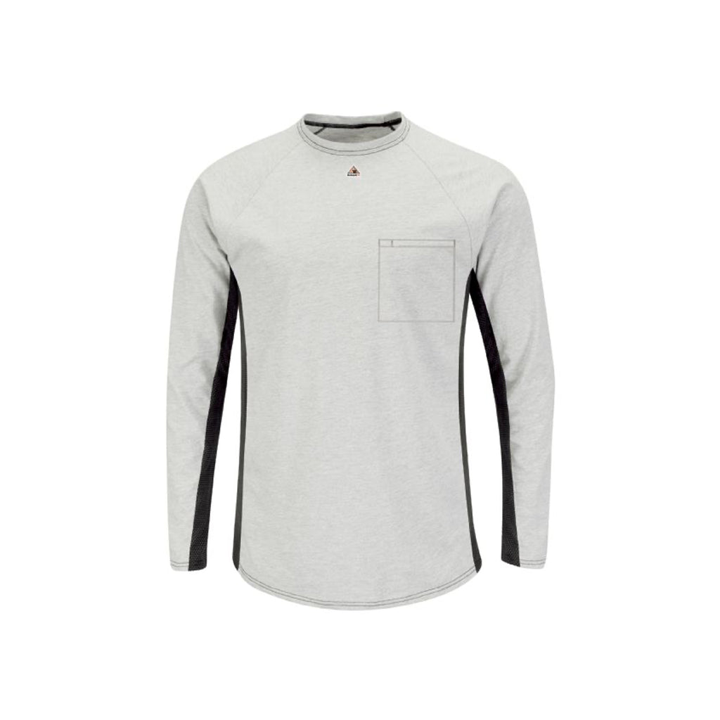 Basic Systems - MEN'S FR LONG SLEEVE BASE LAYER WITH CONCEALED CHEST POCKET