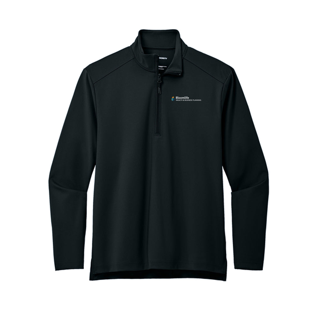 Bloom Life Wealth & Business - Port Authority® C-FREE® Double Knit 1/4-Zip