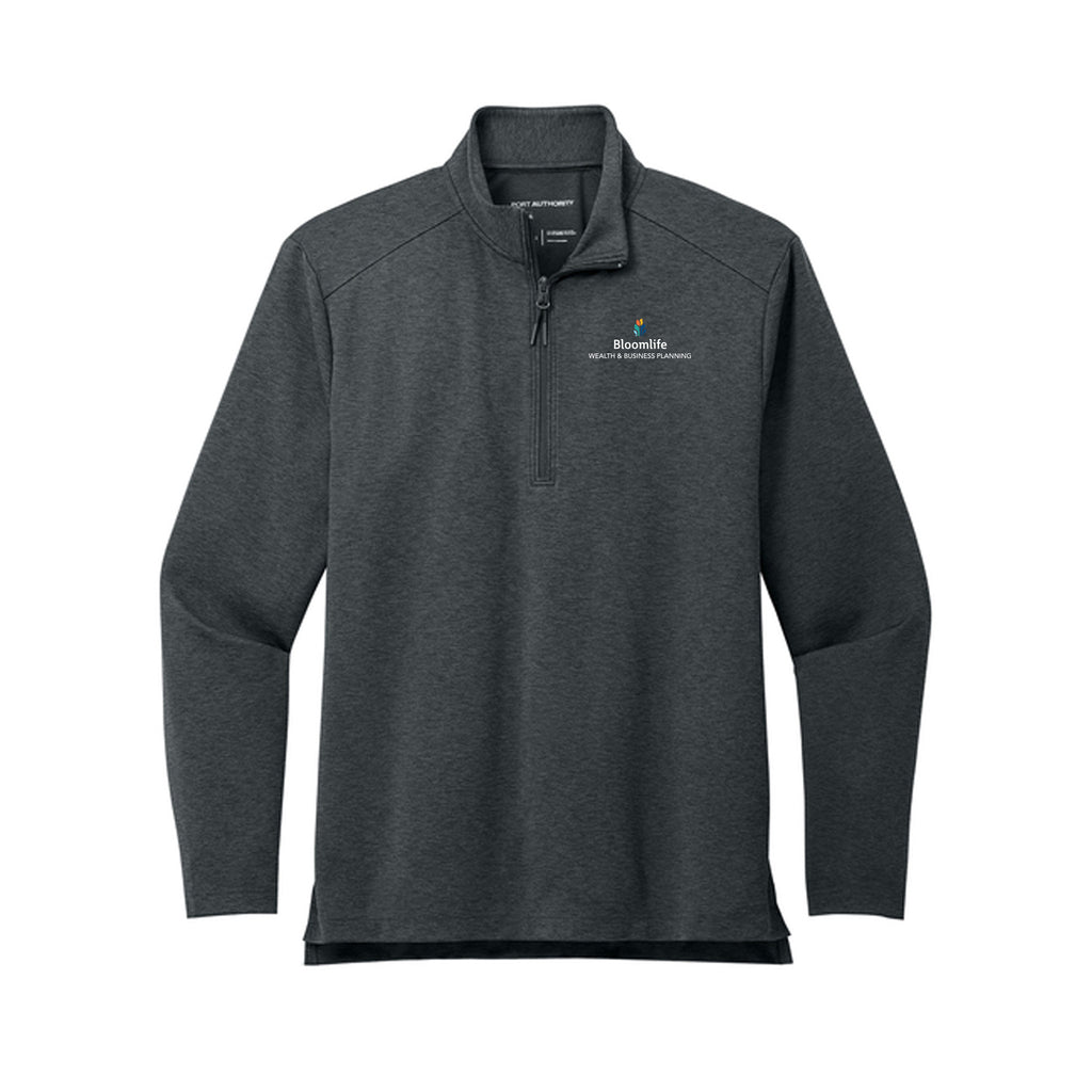 Bloom Life Wealth & Business - Port Authority® C-FREE® Double Knit 1/4-Zip