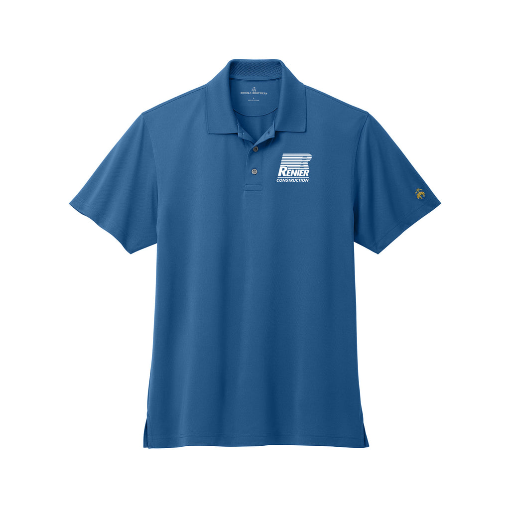 Renier Construction - Brooks Brothers® Mesh Pique Performance Polo
