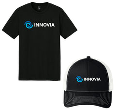 INNOVIA Holiday Shop - Port Authority® Snapback Trucker Cap & District® Perfect Tri® Tee