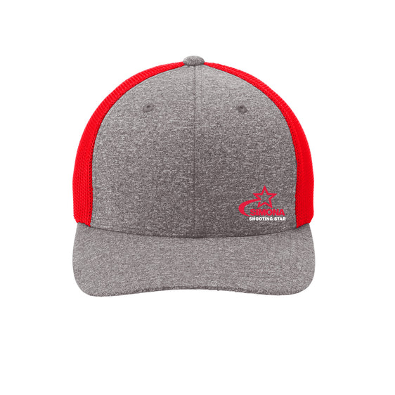 SIMONA PMC Stars - Port Authority® Flexfit® Melange Mesh Back Trucker Cap