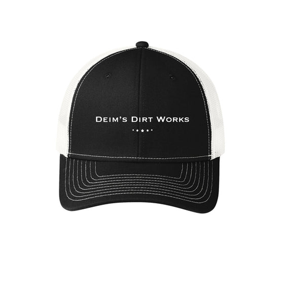 Deim's Dirt Works - Port Authority® Snapback Trucker Cap