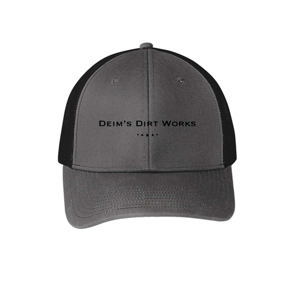 Deim's Dirt Works - Port Authority® Snapback Trucker Cap